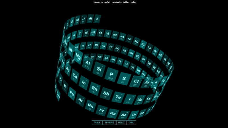 HTML5制作3D卡片组合不同效果动画特效